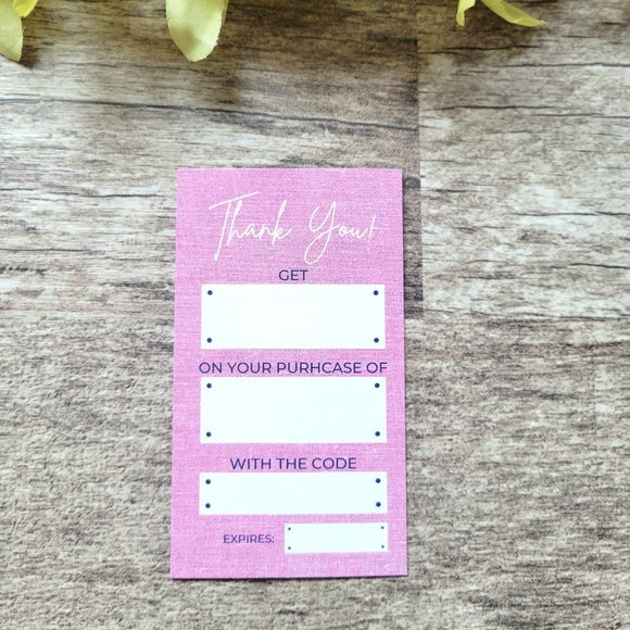 200 Coupon Cards - Picture 4 of 5